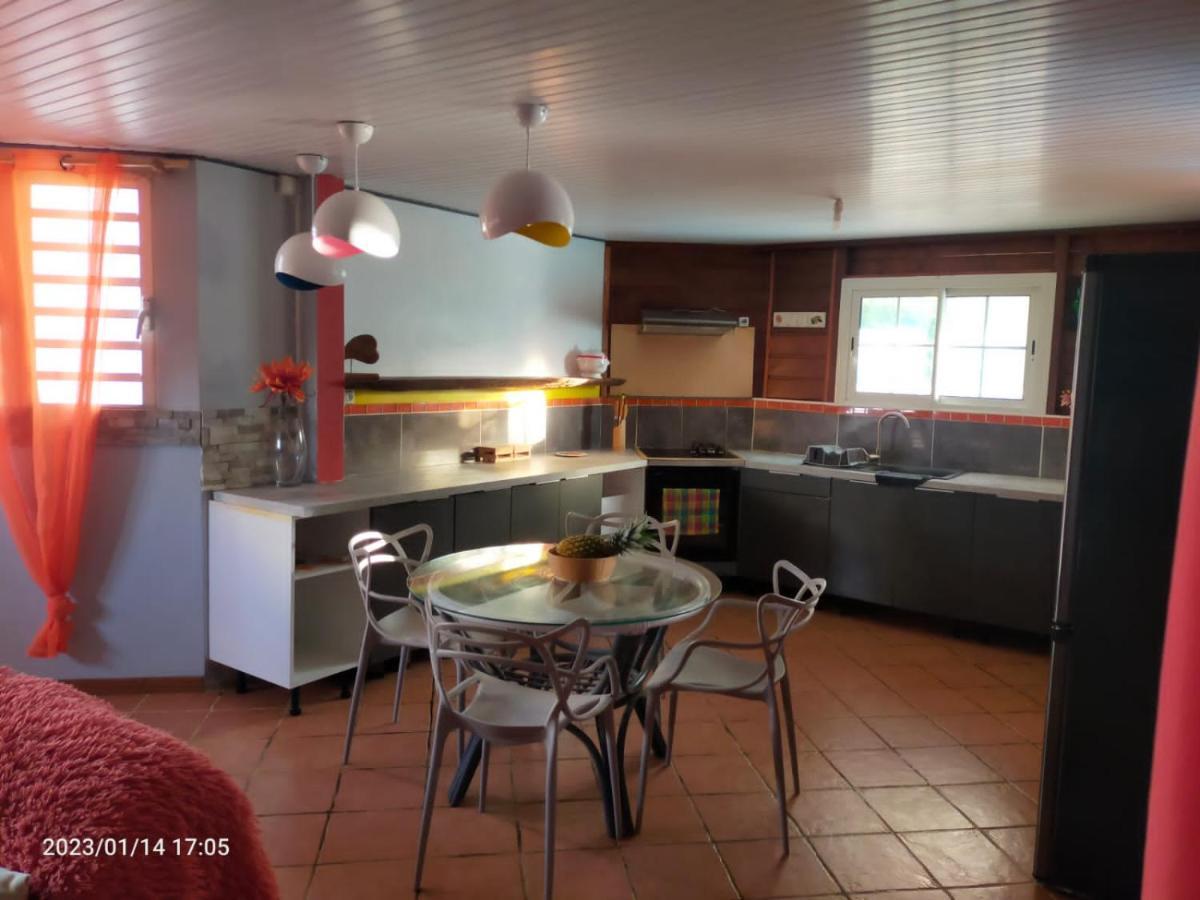 Douceur Des Hauteurs Bas De Villa, Piscine Privee Sainte-Luce Luaran gambar