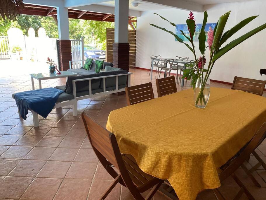 Douceur Des Hauteurs Bas De Villa, Piscine Privee Sainte-Luce Luaran gambar
