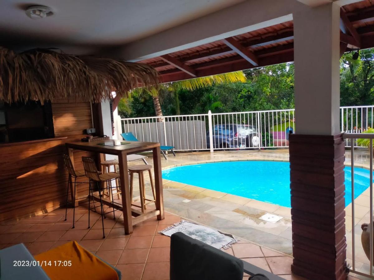 Douceur Des Hauteurs Bas De Villa, Piscine Privee Sainte-Luce Luaran gambar
