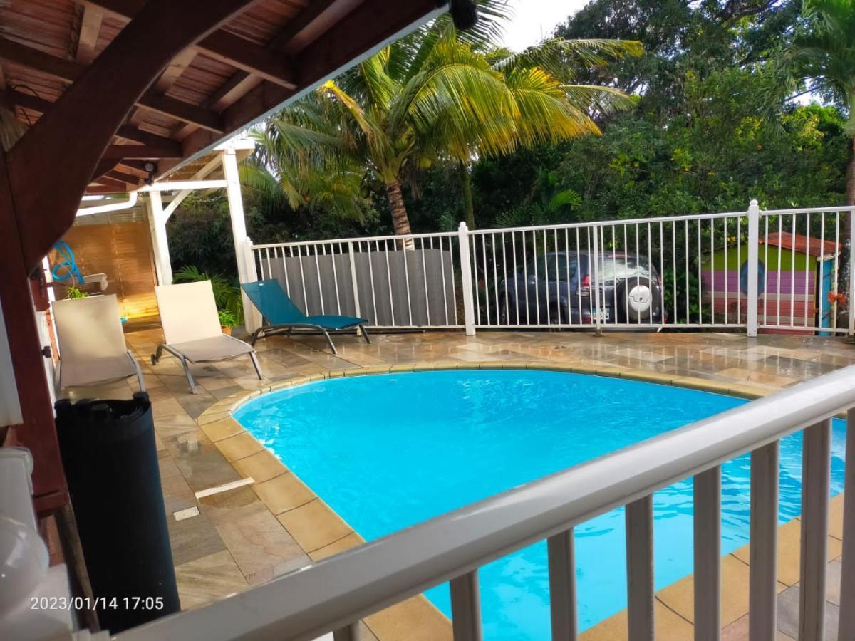Douceur Des Hauteurs Bas De Villa, Piscine Privee Sainte-Luce Luaran gambar